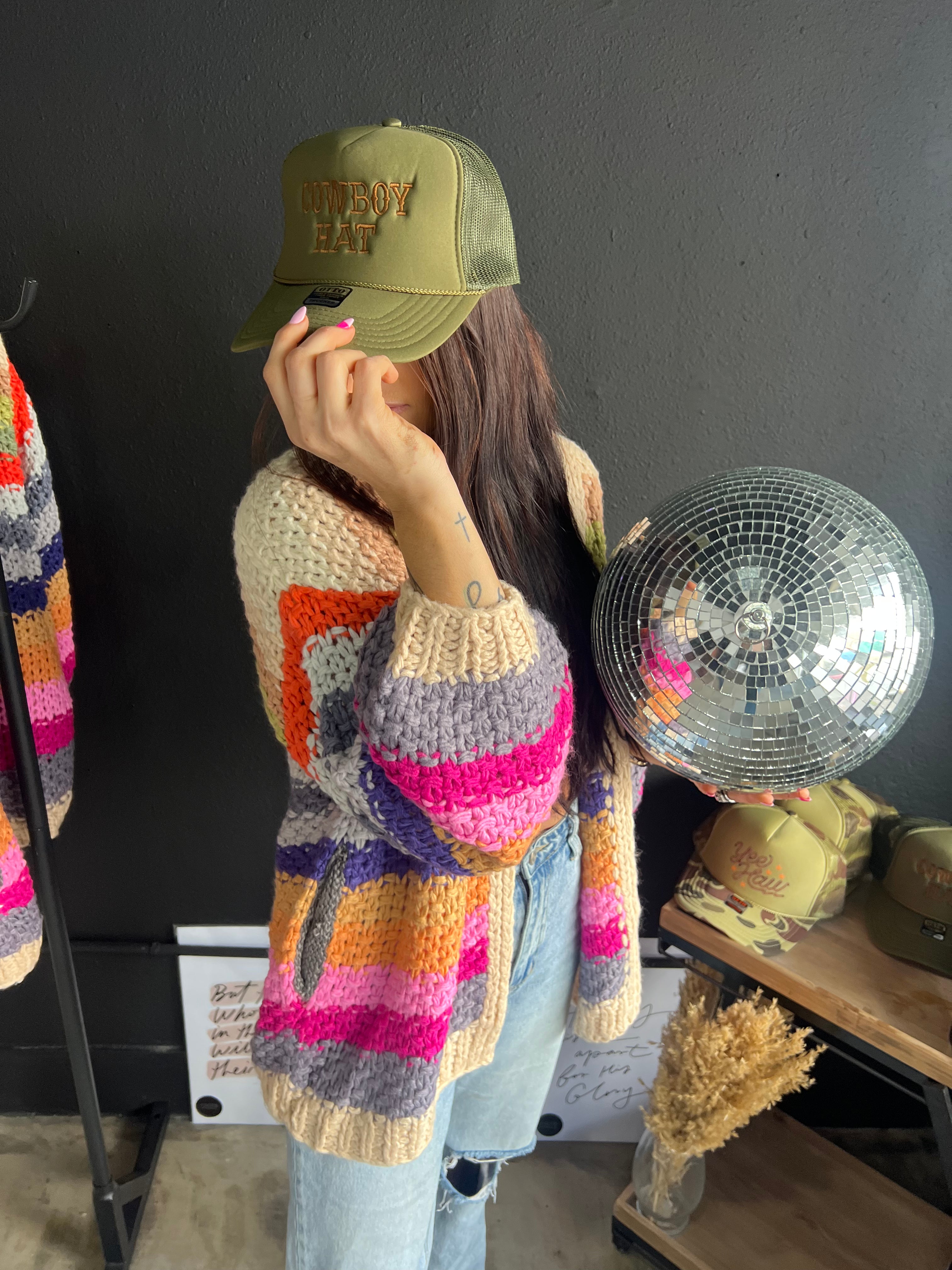 Color Knit Sweater