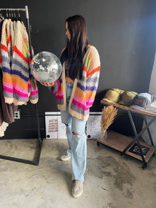 Color Knit Sweater