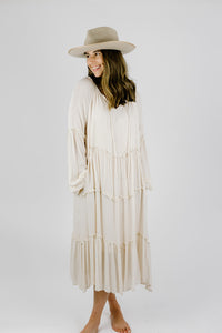 Ivory Linen Dress