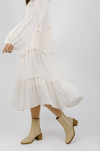 Ivory Linen Dress