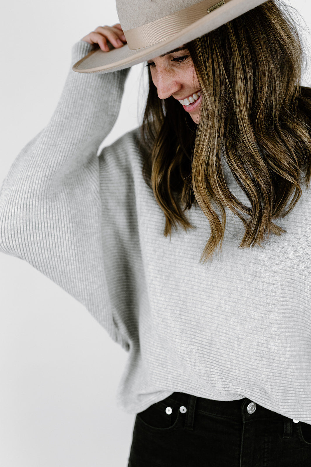 Heather Grey Sweater